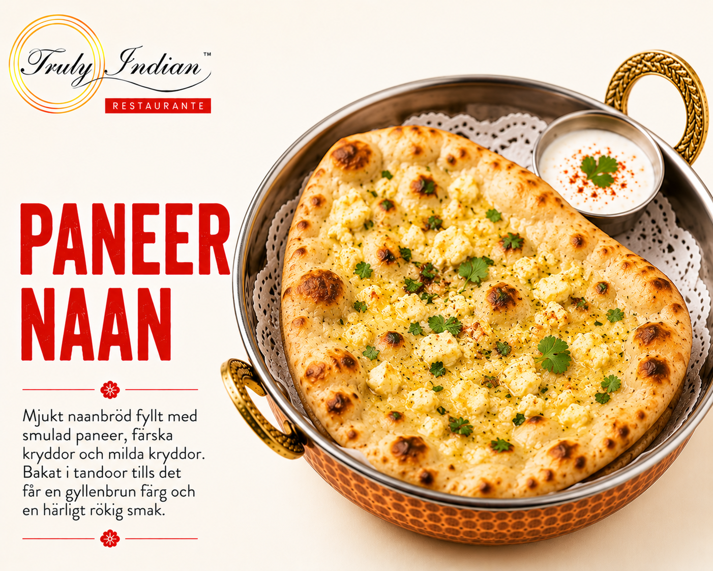 Paneer naan