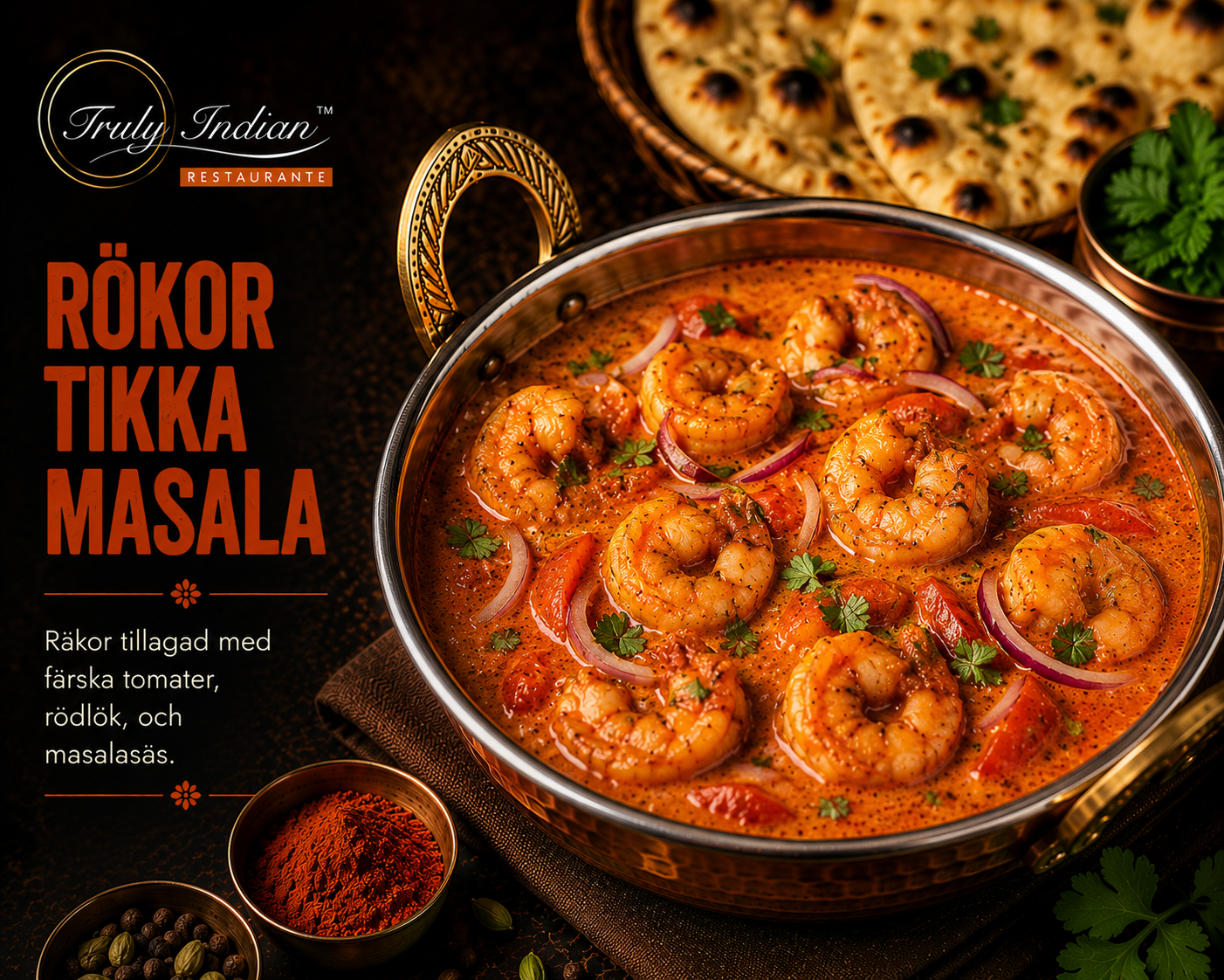 Räkor Tikka Masala