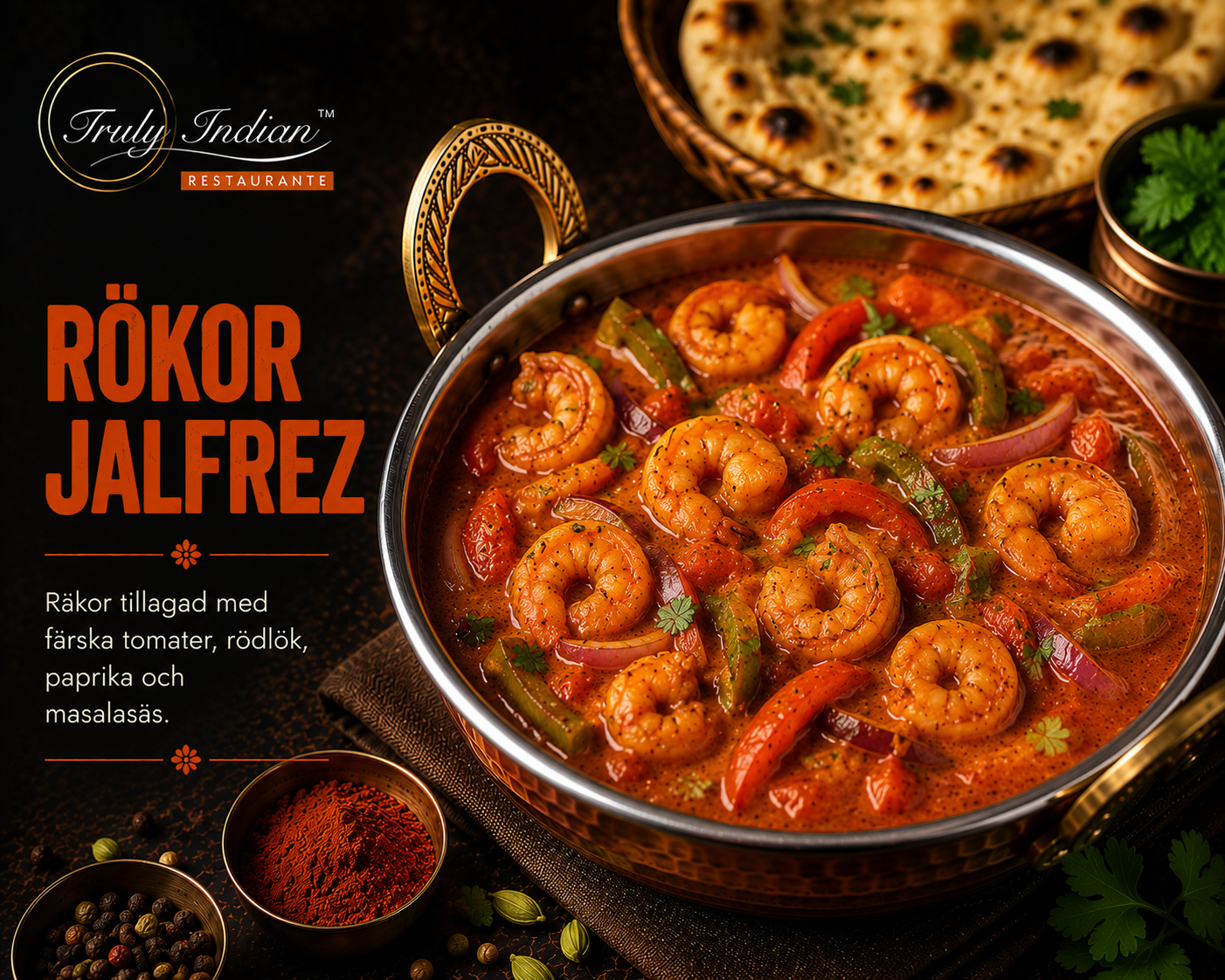 Räkor Jalfrezi