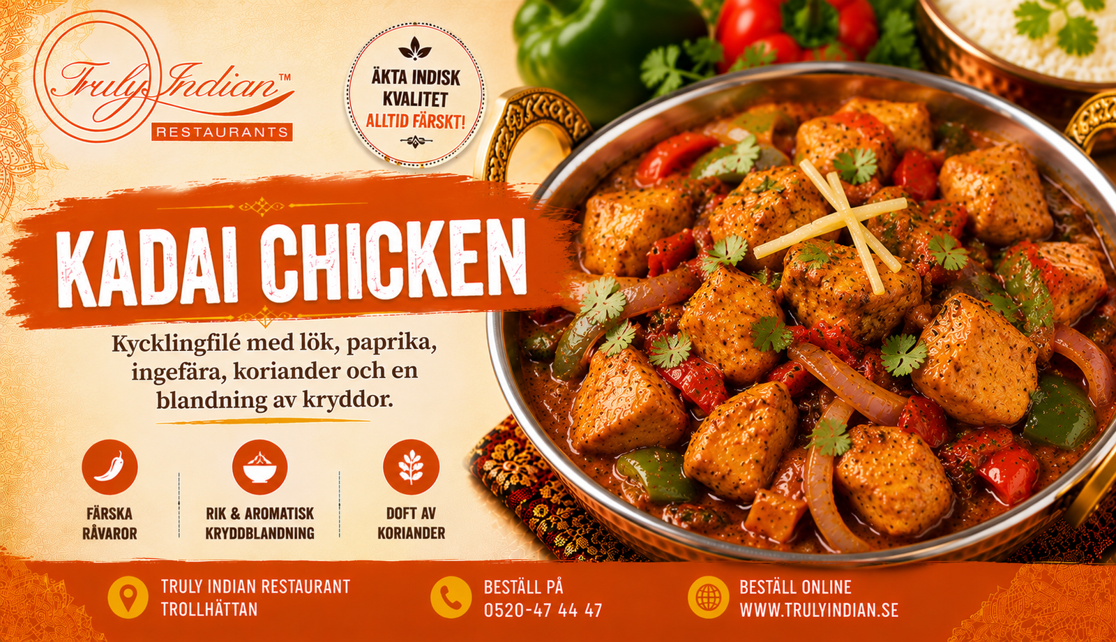 Kadai Chicken