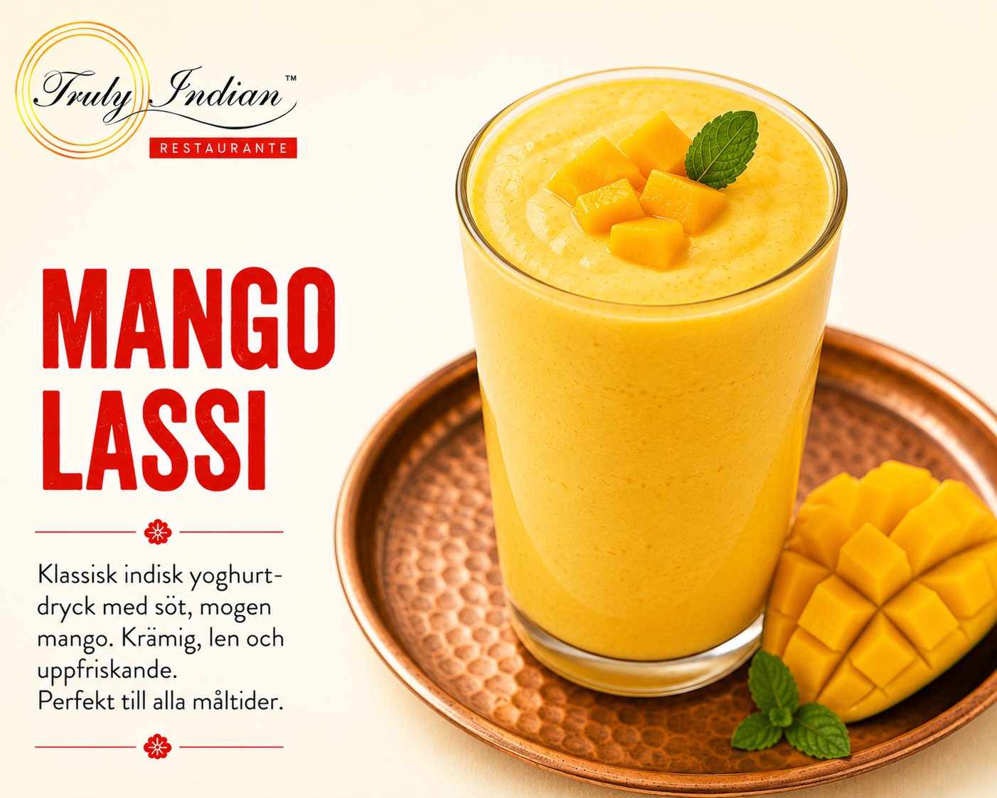 Mango Lassi.
